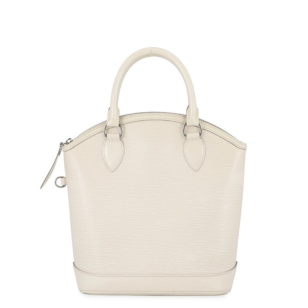 Louis Vuitton Epi Lockit Handbag White